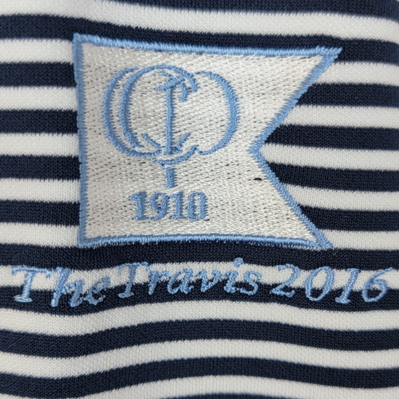 Fennec Mens Quarter-Zip Pullover Stretch Stripe Size Large - Picture 7 of 7